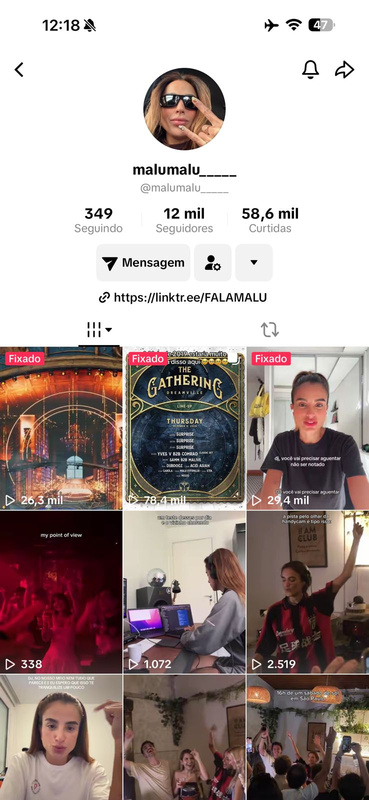 DJ Malu — registro 2